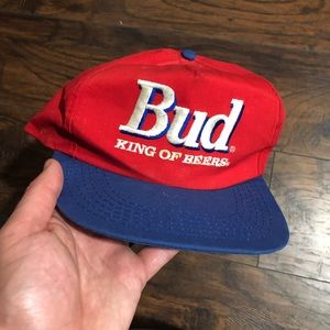 Vintage Budweiser King Of Beers Snap Back Hat